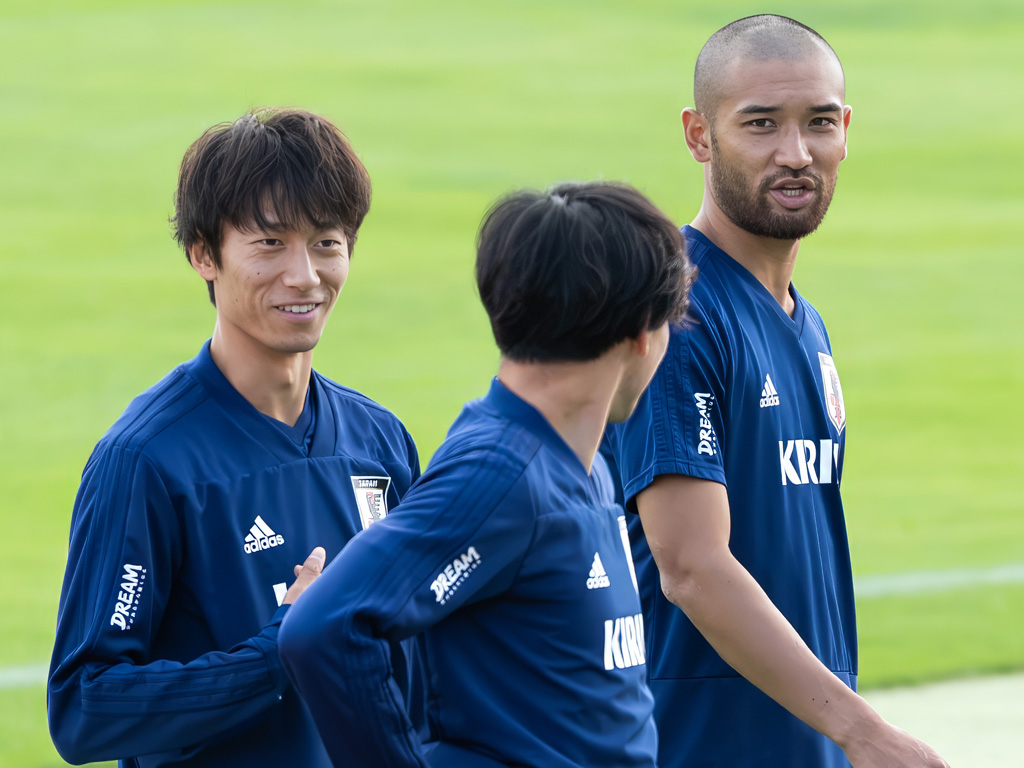 室屋成、川又堅碁、南野拓実
